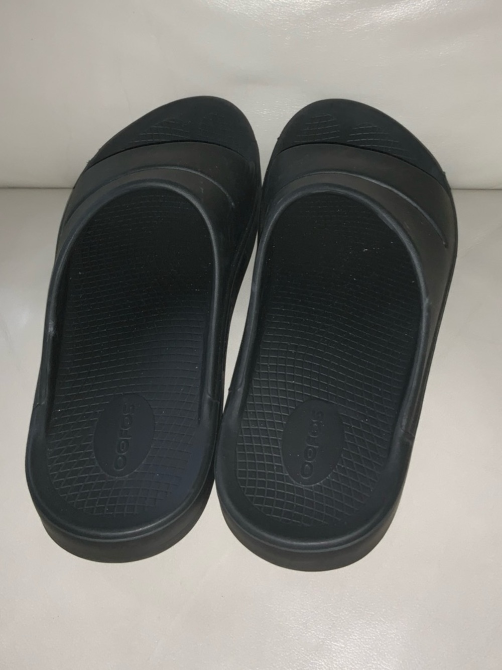 Oofos OOahh Slide Sandals Men’s 11 Women’s 13 Black Comfort Slide On Recovery. - Picture 6 of 6